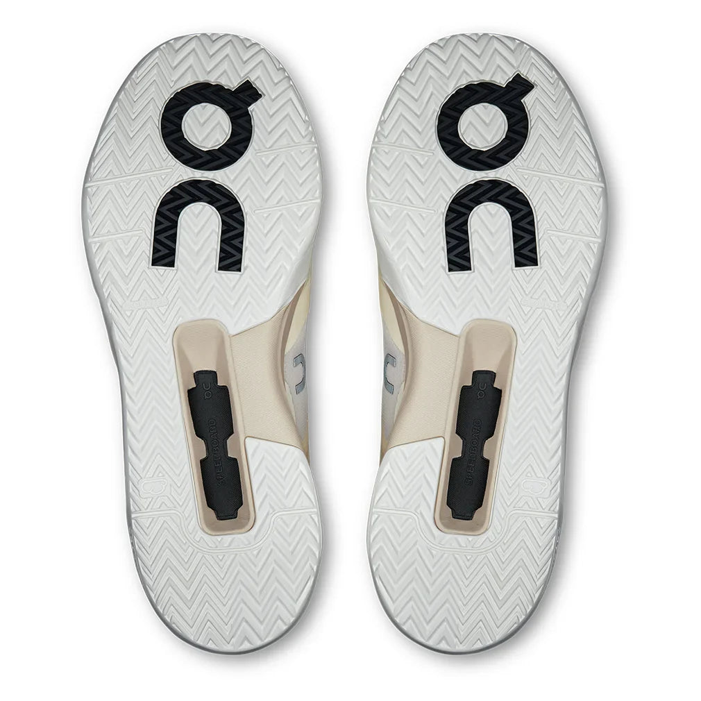 Men`s THE ROGER Advantage Pro Tennis Shoes Cream and Black Footwear On