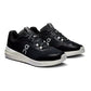 Men`s THE ROGER Advantage Pro Clay Tennis Shoes Black and White Footwear On