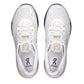 Men`s THE ROGER Advantage Pro Clay Tennis Shoes White and Cream Footwear On