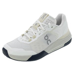 Men`s THE ROGER Advantage Pro Clay Tennis Shoes White and Cream Footwear On