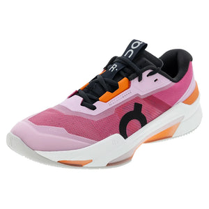Men`s THE ROGER Pro Fire Tennis Shoes Pink and Flame Footwear On
