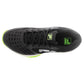 Juniors' Axilus 3 Tennis Shoes Black and Green Gecko Footwear Fila