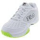 Juniors' Axilus 3 Tennis Shoes White and Black Footwear Fila