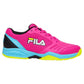 Juniors` Axilus 3 Tennis Shoes Pink Glo and Bluefish Fila