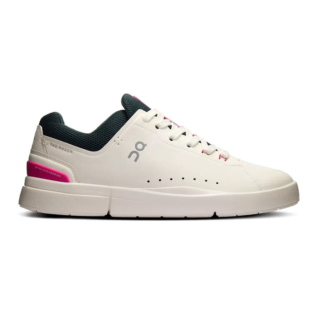 Women`s THE ROGER Advantage Shoes Ivory and Pink Footwear On