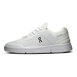 Women`s THE ROGER Spin Shoes White and Black Footwear On