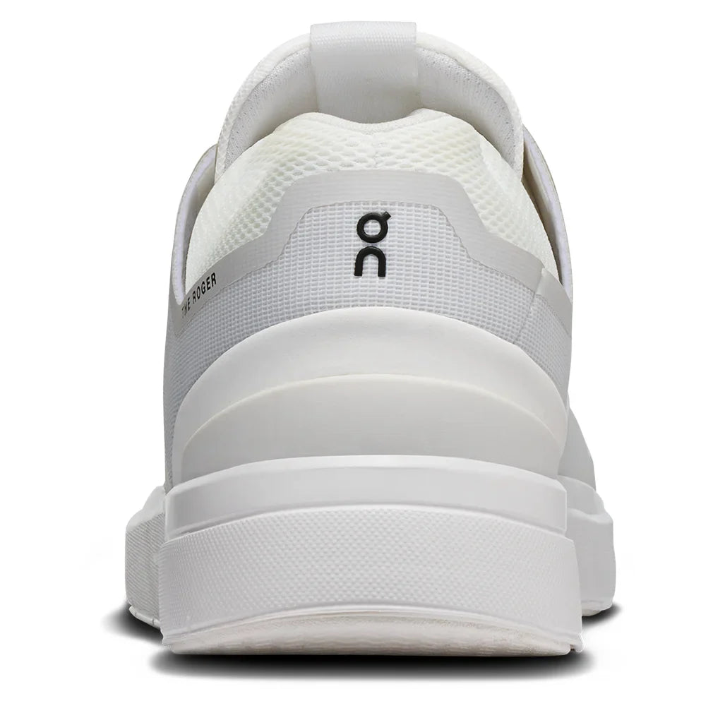 Women`s THE ROGER Spin Shoes White and Black Footwear On