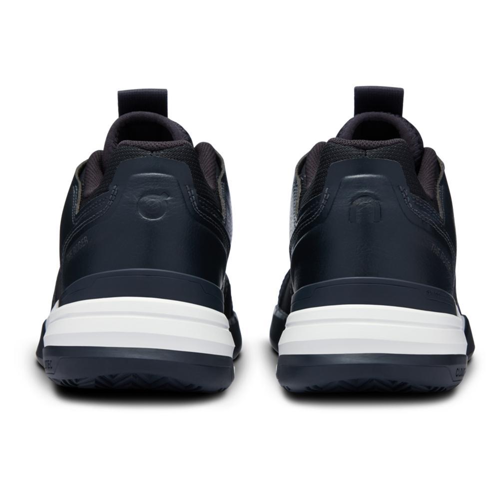 Women's The Roger Clubhouse Pro Tennis Shoes Black and White Footwear On