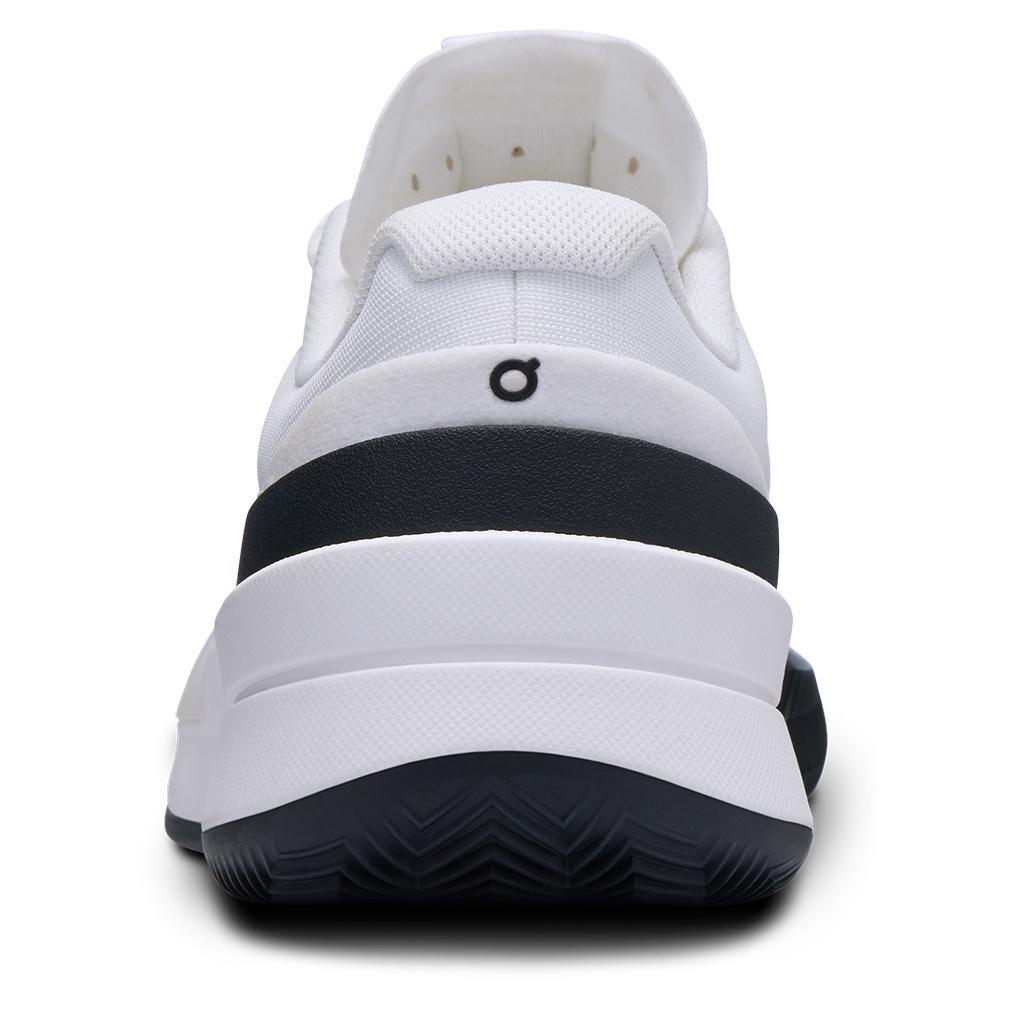 Women`s THE ROGER Pro 2 Clay Tennis Shoes White and Black Footwear On