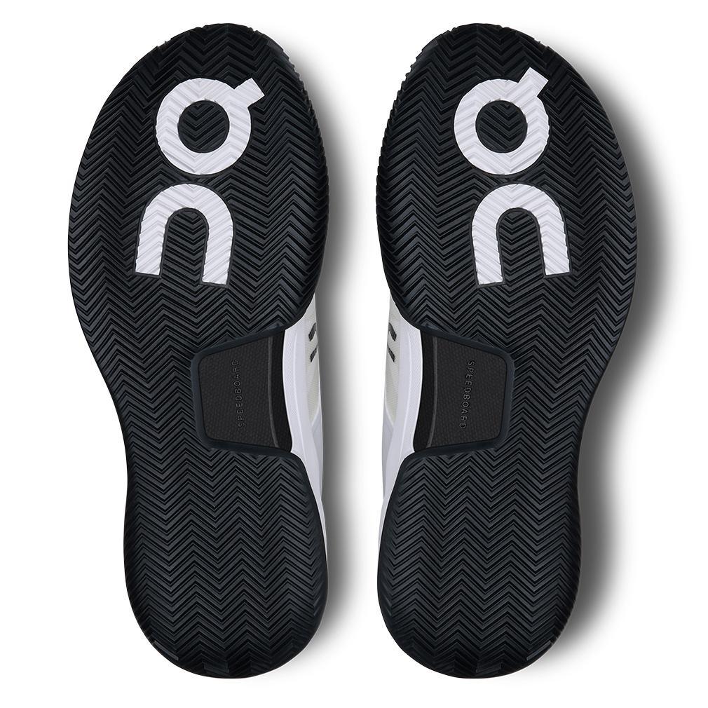 Women`s THE ROGER Pro 2 Clay Tennis Shoes White and Black Footwear On