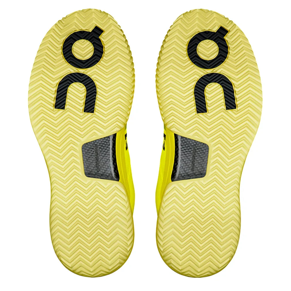 Women`s THE ROGER Pro 2 Clay Tennis Shoes Lime and Limelight Footwear On