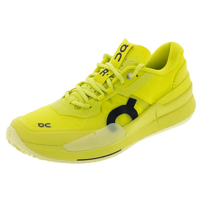 Women`s THE ROGER Pro 2 Clay Tennis Shoes Lime and Limelight Footwear On
