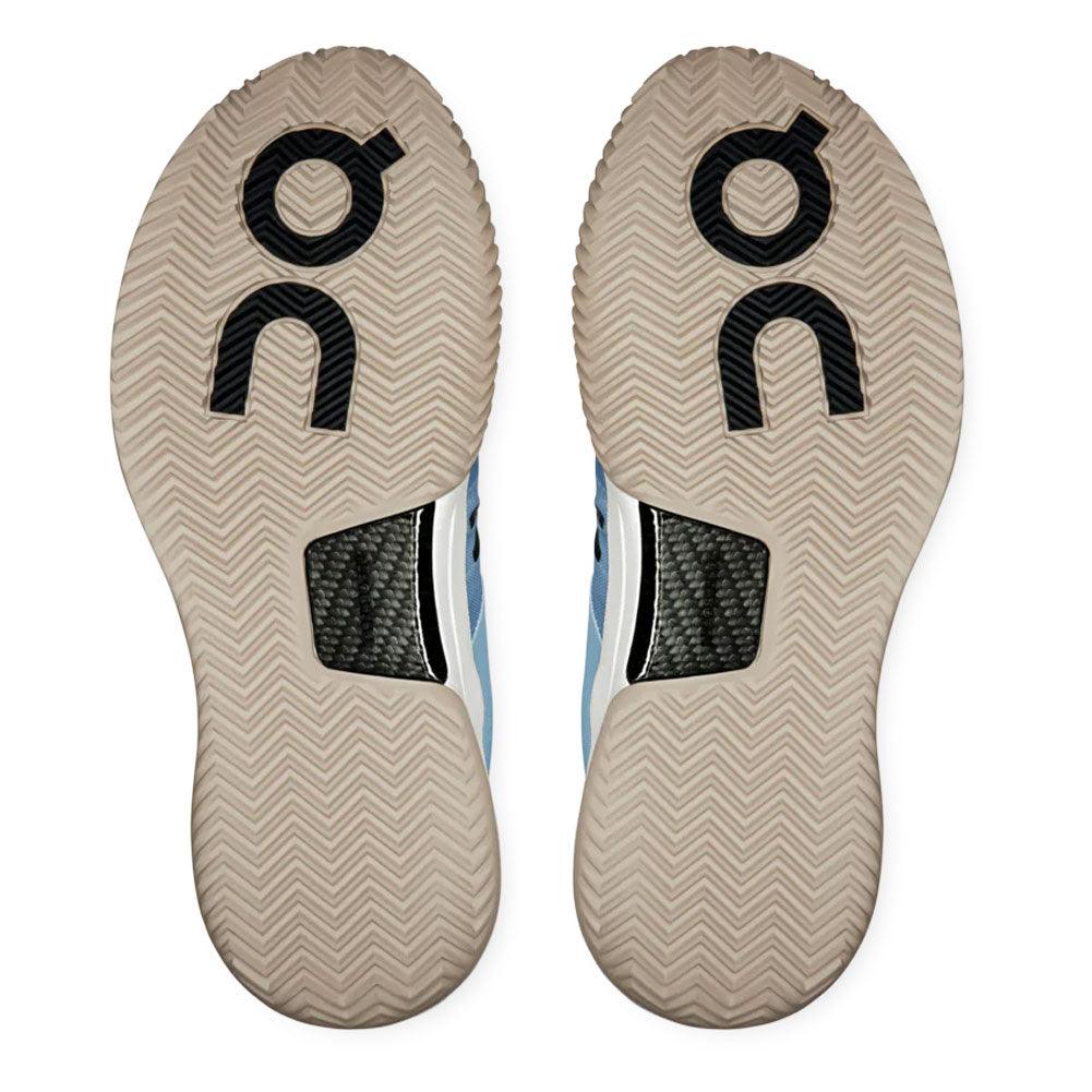 Women`s THE ROGER Pro 2 Clay Tennis Shoes Chambray and Lime Footwear On