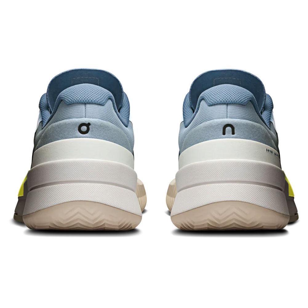 Women`s THE ROGER Pro 2 Clay Tennis Shoes Chambray and Lime Footwear On