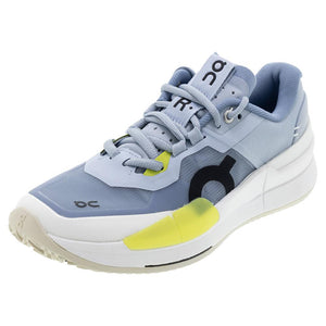 Women`s THE ROGER Pro 2 Clay Tennis Shoes Chambray and Lime Footwear On