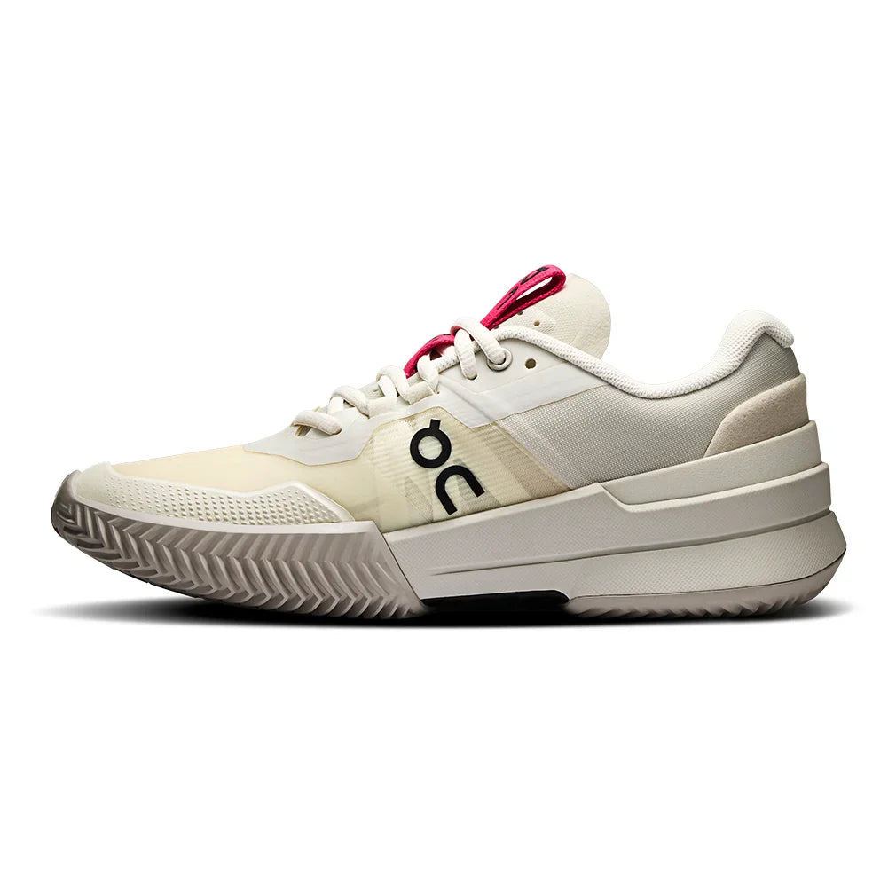 Women`s THE ROGER Pro 2 Clay Tennis Shoes Ice and Pink Footwear On