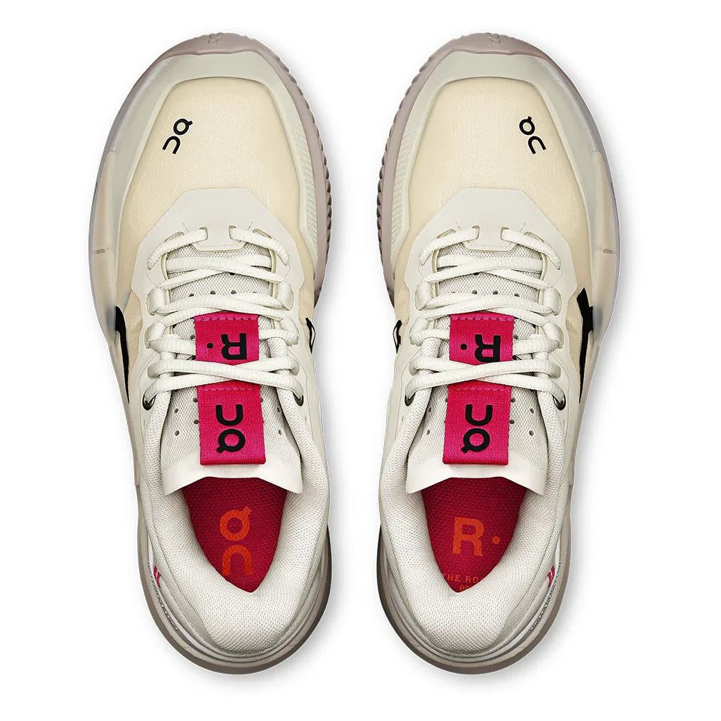 Women`s THE ROGER Pro 2 Clay Tennis Shoes Ice and Pink Footwear On