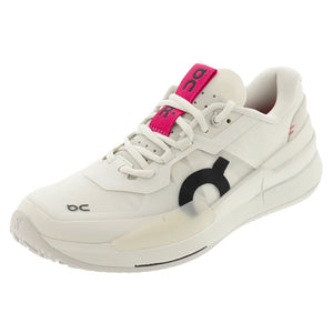 Women`s THE ROGER Pro 2 Clay Tennis Shoes Ice and Pink Footwear On
