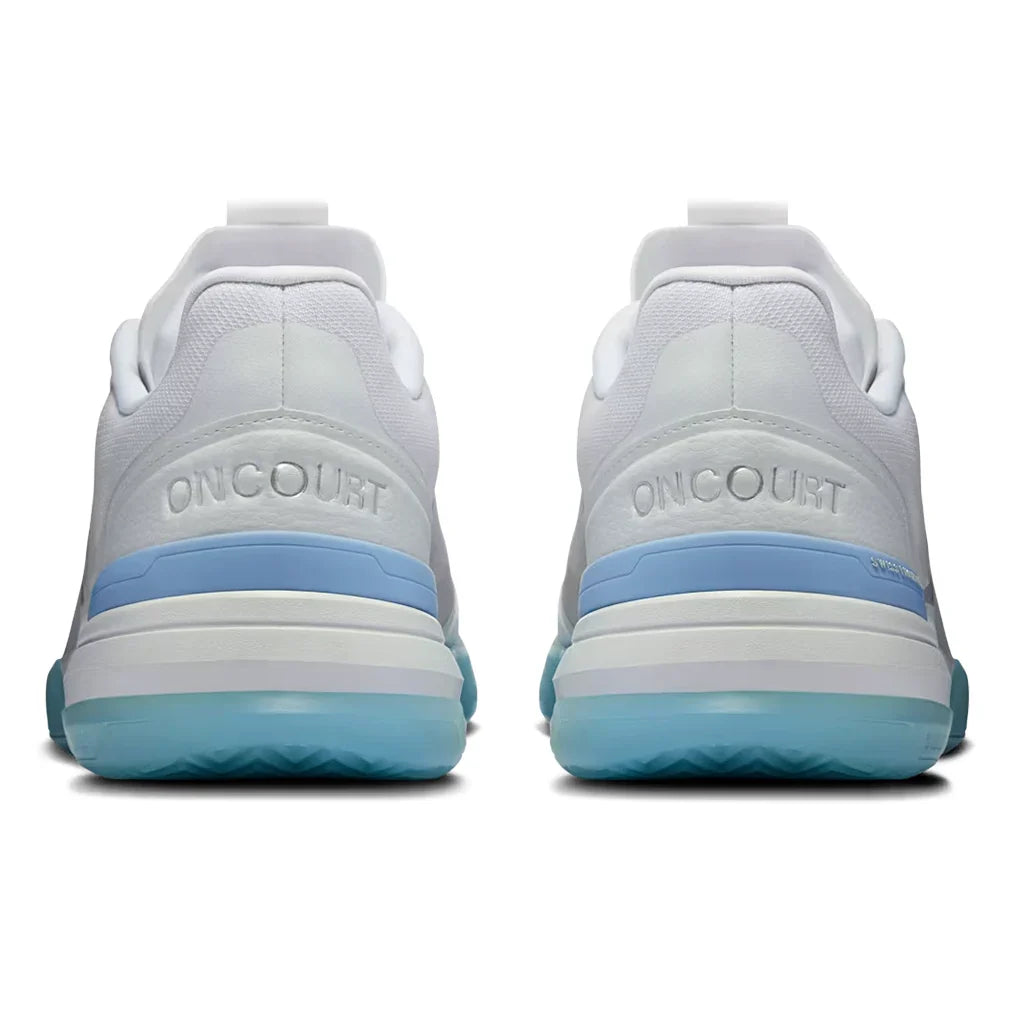 Women`s THE ROGER Advantage Pro Tennis Shoes White and Chambray Footwear On