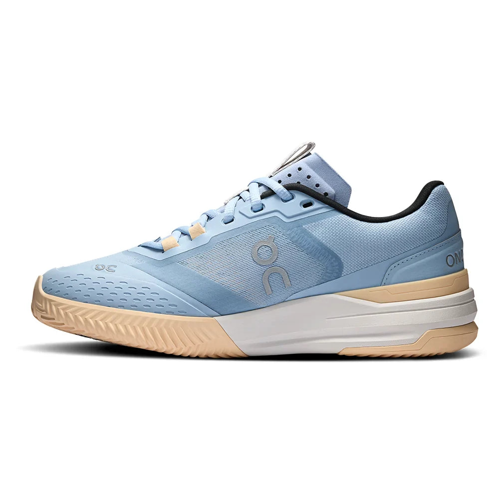Women`s THE ROGER Advantage Pro Clay Tennis Shoes Chambray and Blonde Footwear On