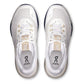Women`s THE ROGER Advantage Pro Clay Tennis Shoes White and Cream Footwear On