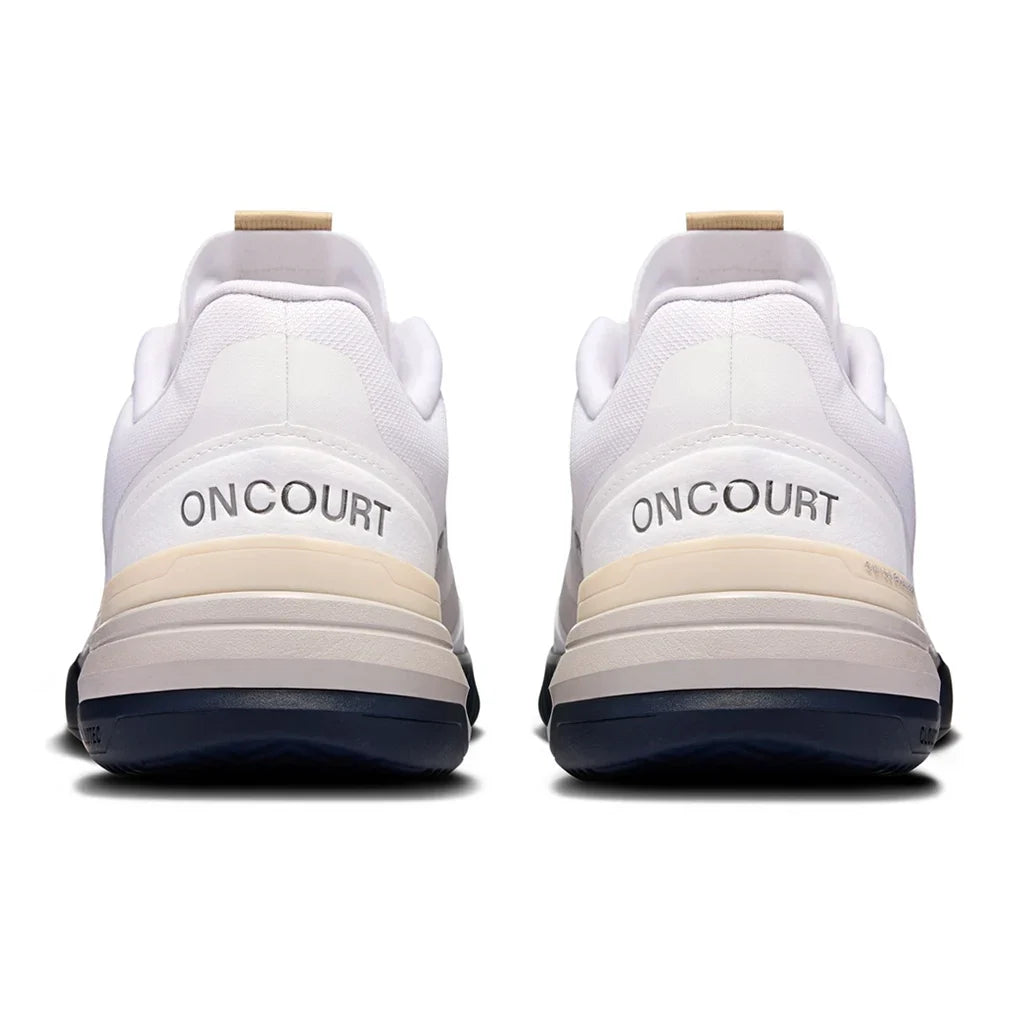 Women`s THE ROGER Advantage Pro Clay Tennis Shoes White and Cream Footwear On