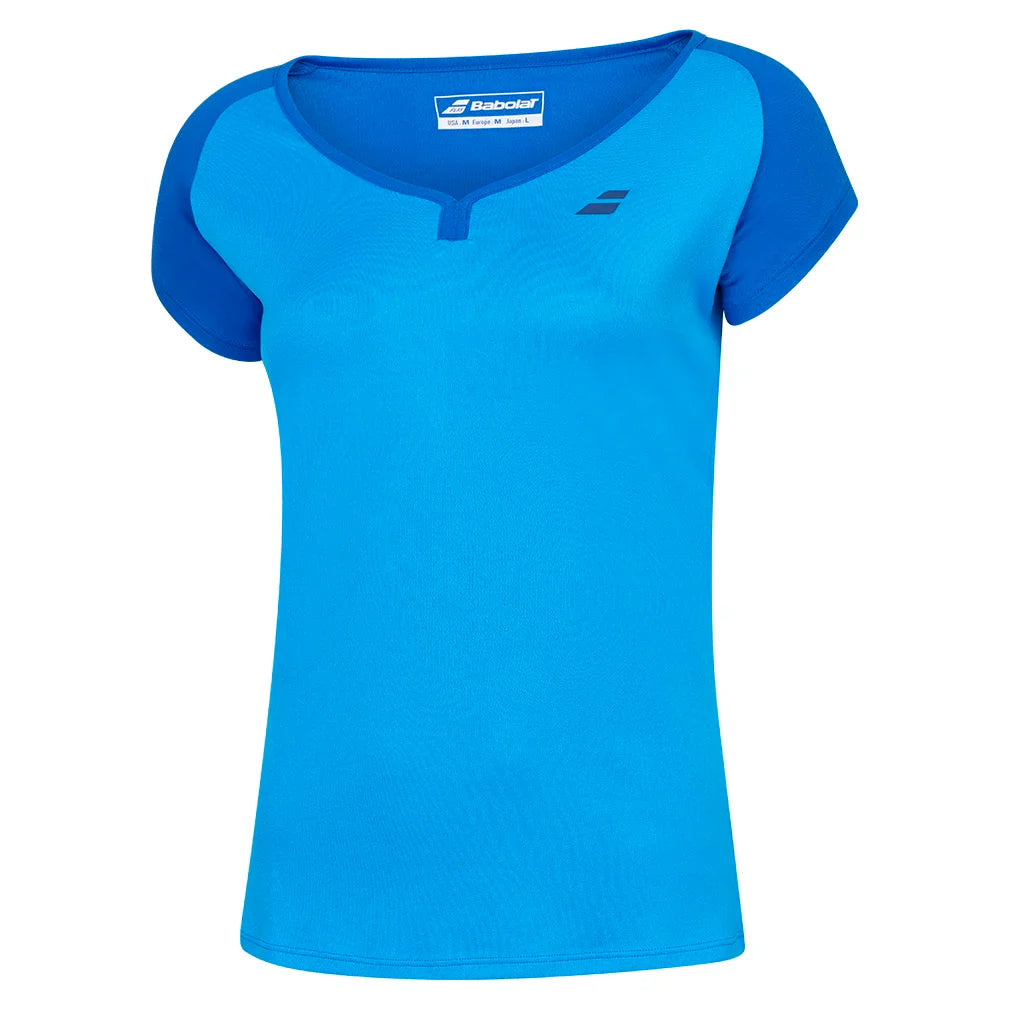 Women`s Play Cap Sleeve Tennis Top Apparel Babolat