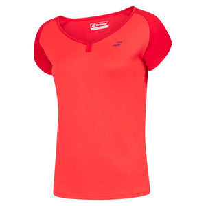 Women`s Play Cap Sleeve Tennis Top Apparel Babolat