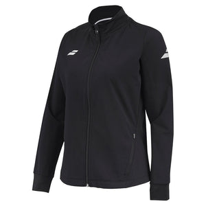 Women`s Play Tennis Jacket Black Apparel Babolat