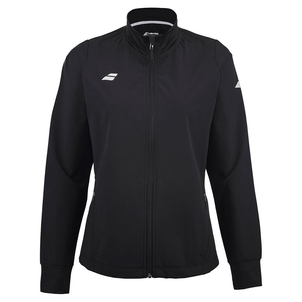 Women`s Play Tennis Jacket Black Apparel Babolat