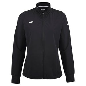 Women`s Play Tennis Jacket Black Apparel Babolat
