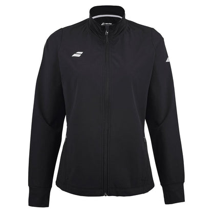 Women`s Play Tennis Jacket Black Apparel Babolat