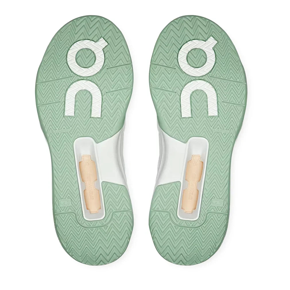Juniors` THE ROGER CH Pro Tennis Shoes White and Mineral Footwear On