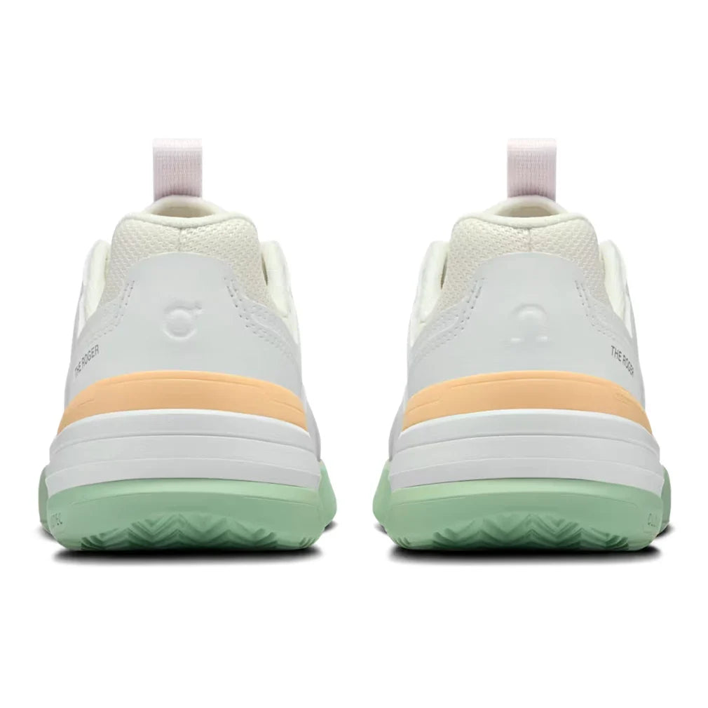 Juniors` THE ROGER CH Pro Tennis Shoes White and Mineral Footwear On