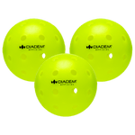 Power 3 Pack Pickleball Balls Neon Diadem