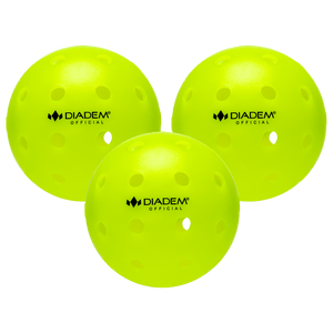 Power 3 Pack Pickleball Balls Neon Diadem