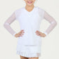 Girls' Bliss Long Sleeve Tennis Hoodie Moon Roses Apparel Sofibella
