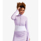 Women`s Full Zip Tennis Crop Top Apparel BloqUV