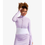 Women`s Full Zip Tennis Crop Top Apparel BloqUV