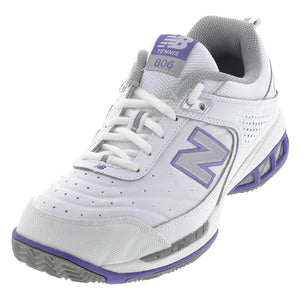 Women's WC806 2A Width Tennis Shoes White Footwear New Balance