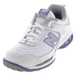 Women's WC806 2E Width Tennis Shoes White Footwear New Balance