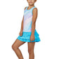Girls Square Mesh Tennis Tank Watercolor Apparel Sofibella