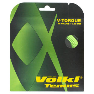 V Torque 18G Tennis String Neon Green Strings Volkl