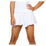 Girls' Tennis Skort White Apparel Sofibella