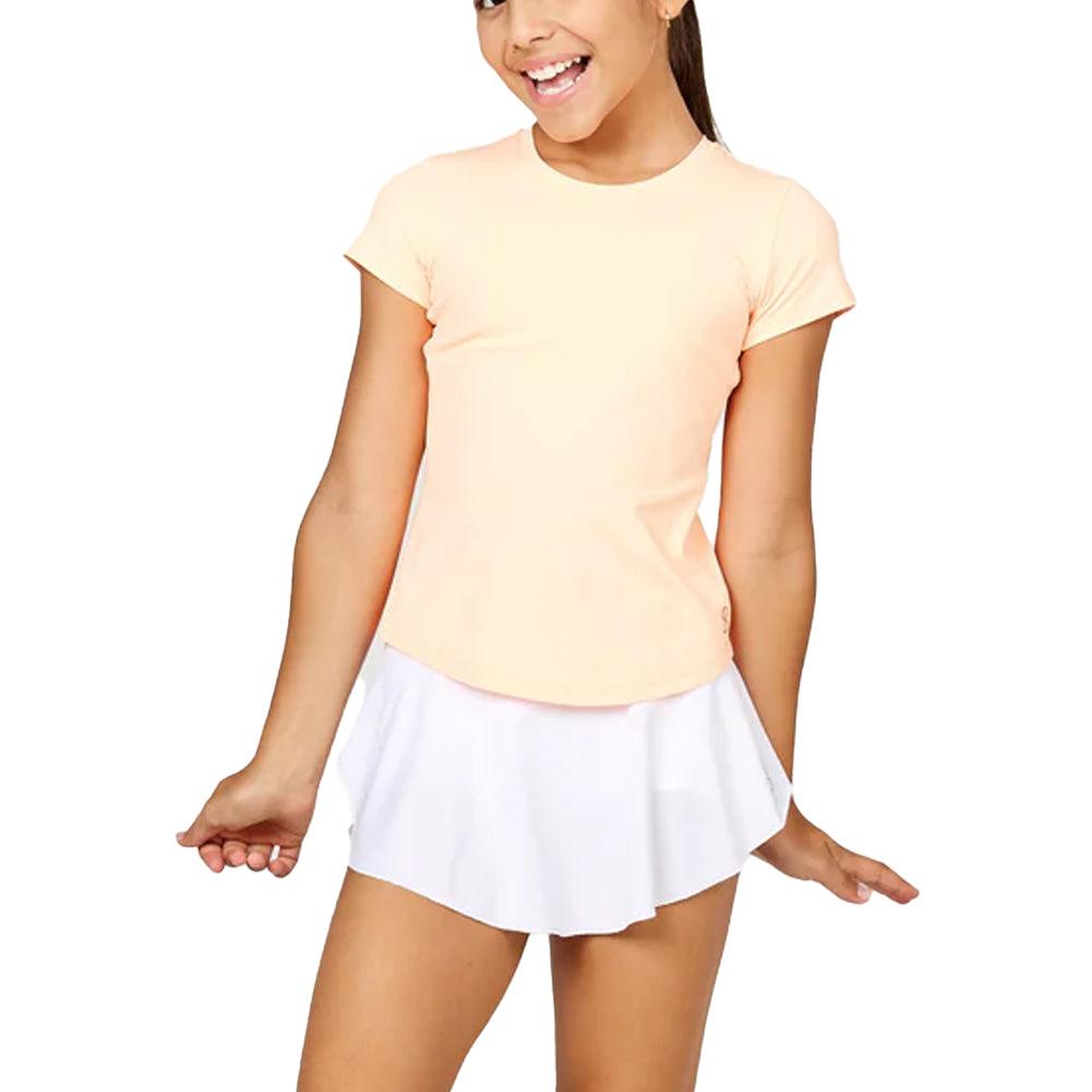 Girls' UV Short Sleeve Tennis Top Apparel Sofibella