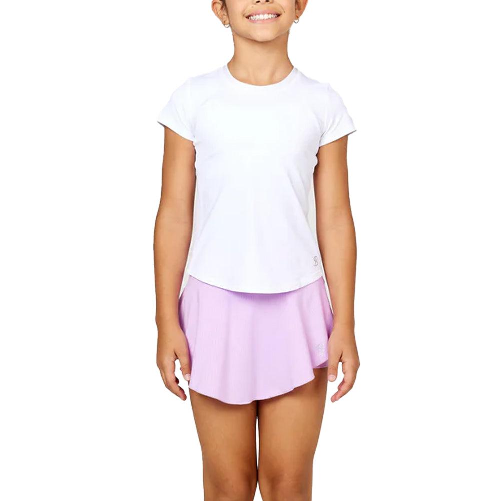 Girls' UV Short Sleeve Tennis Top Apparel Sofibella