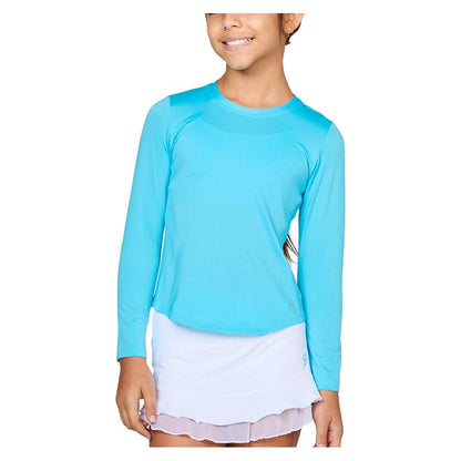 Girls' Long Sleeve Tennis Top Apparel Sofibella