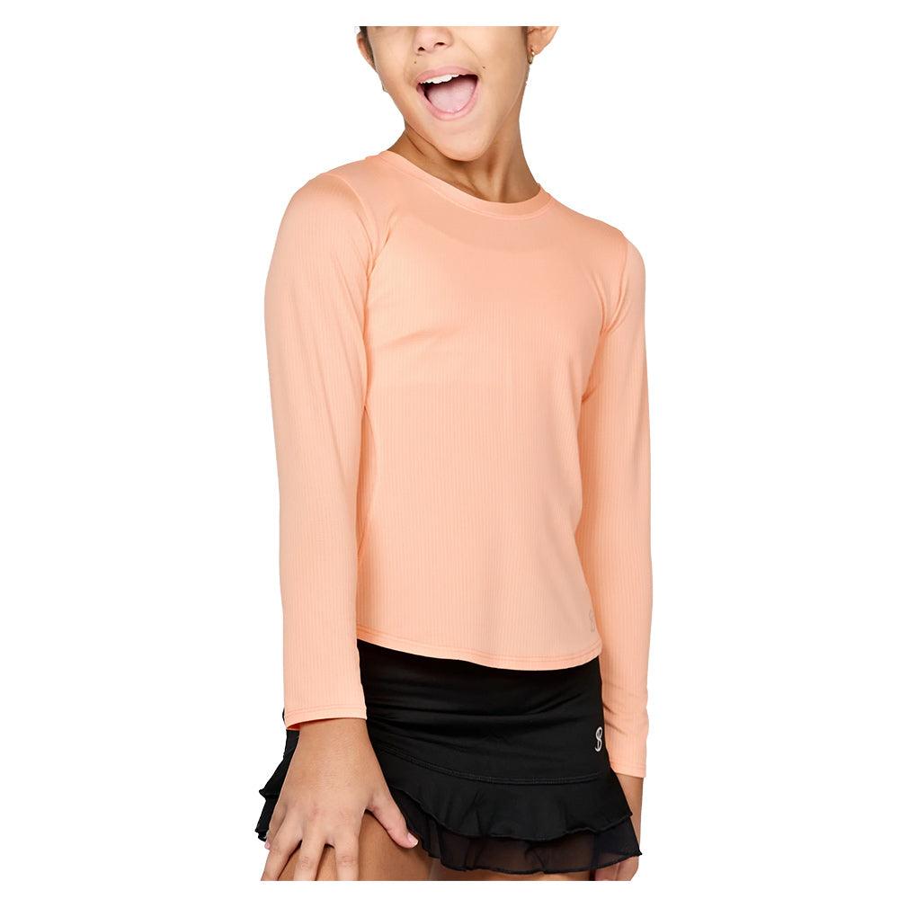 Girls' Long Sleeve Tennis Top Apparel Sofibella