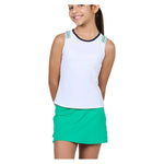 Girls` Tennis Tank White Apparel Sofibella
