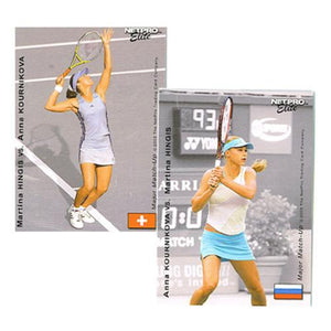 Martina Hingis vs Anna Kournikova Major Match Up Tennis Collector Card Memorabilia Tennis Express
